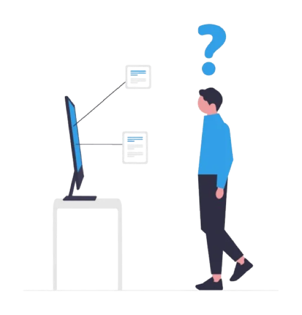LLM が業務文脈を理解せず一般論しか返さない様子